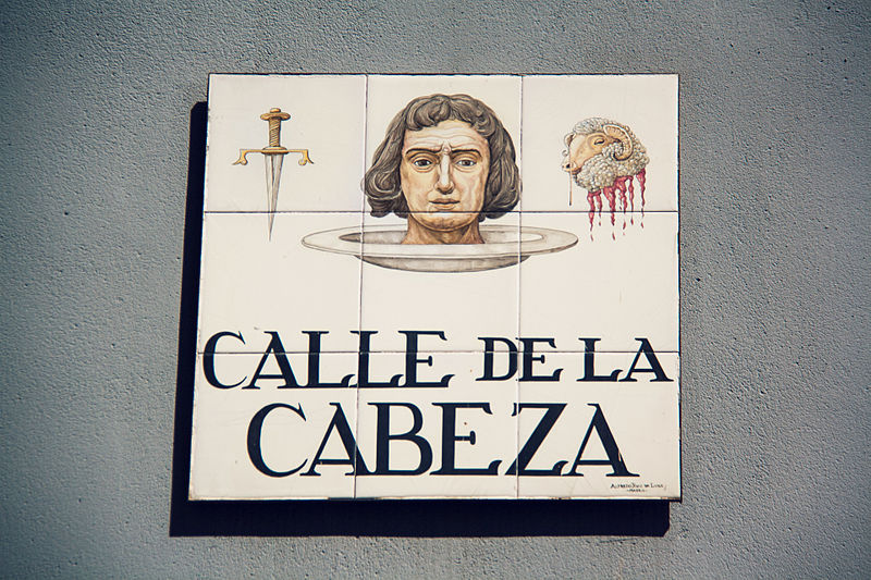 cabeza del cura